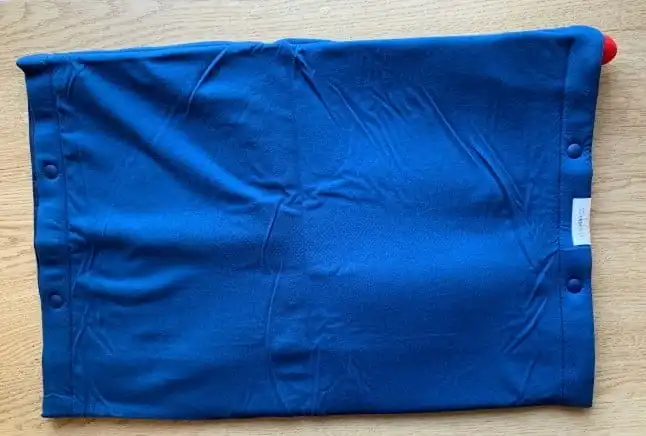 ドラえもんのピローカバー（裏側）©眠活はじめました ブレインスリープピローのドラえもん限定バージョンのピローカバー