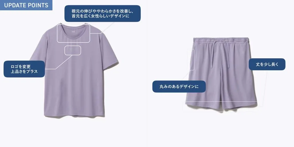 女性用リカバリーウェアのBAKUNE Dry Women'sとDry Ladies（旧モデル