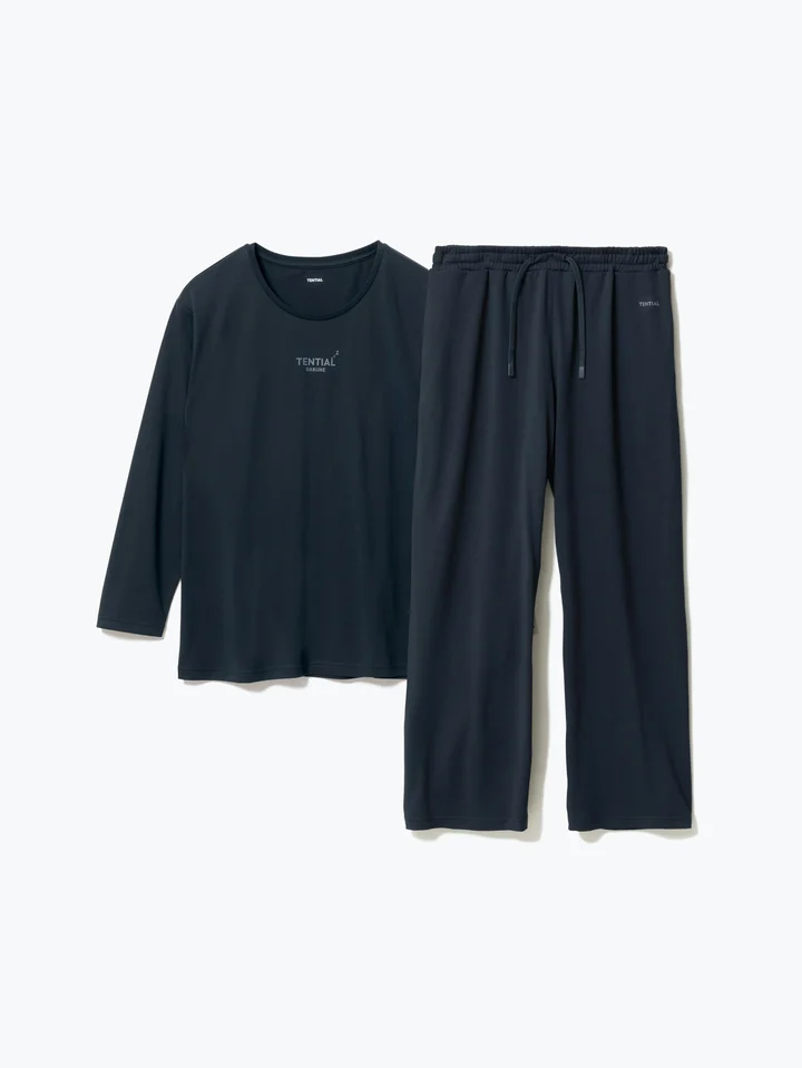 BAKUNE Dry Women's 長袖 ネイビー