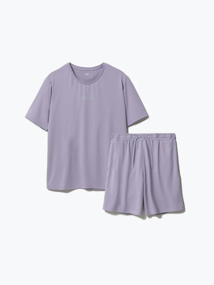 BAKUNE Dry Women's 半袖 ラベンダー