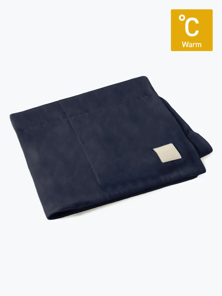 BAKUNE ブランケット（大判） Navy