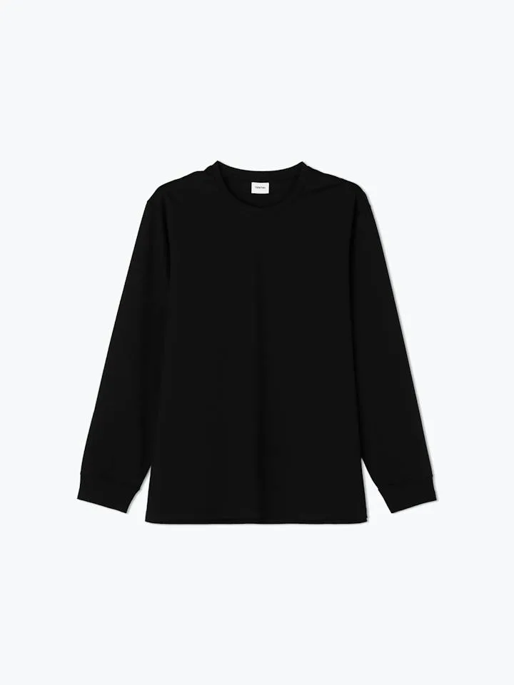 【スムースリカバリー】長袖Tシャツ Black 引用:株式会社TENTIAL