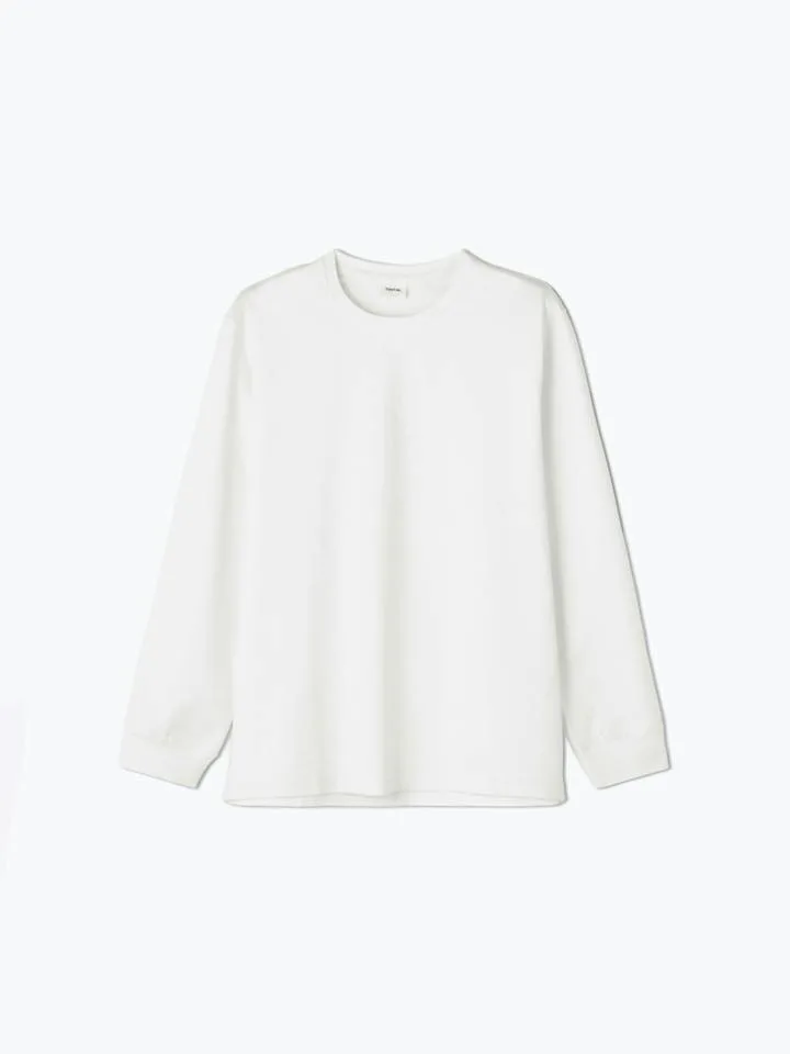 【スムースリカバリー】長袖Tシャツ White 引用:株式会社TENTIAL